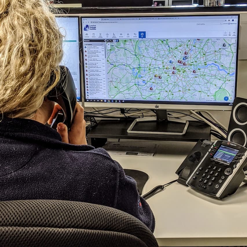 London drainage communications (2) London