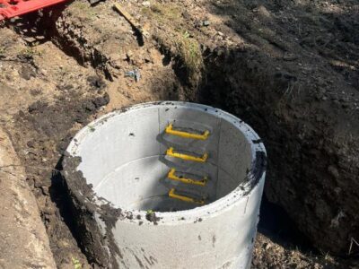 Excavation and installation of new drainage system (5) London
