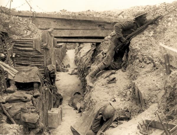 Cheshire Regiment Trench, Somme, 1916