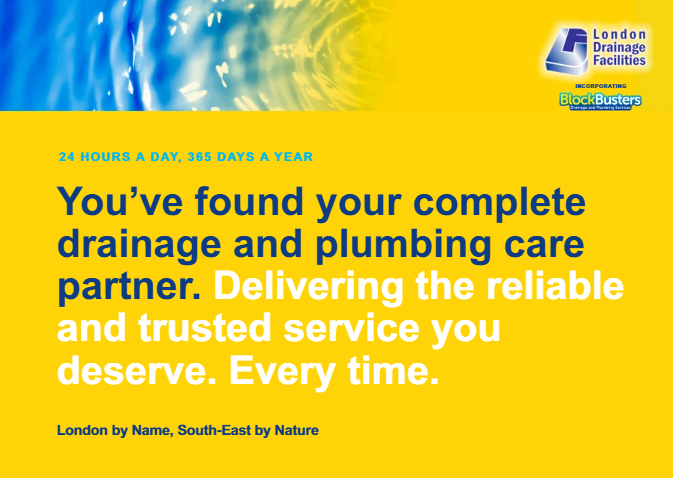 London drainage facilities boruchure London