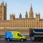 London Drainage Facilities van seen by the House of Commons in London