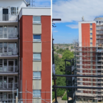 New soil stack installation at Lewisham Park Towers residential regeneration project
