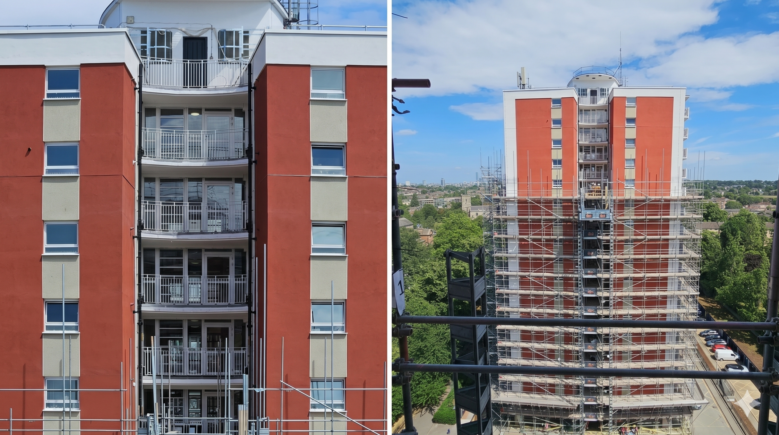 Soil stack installation across three residential towers at Lewisham Park Towers regeneration project