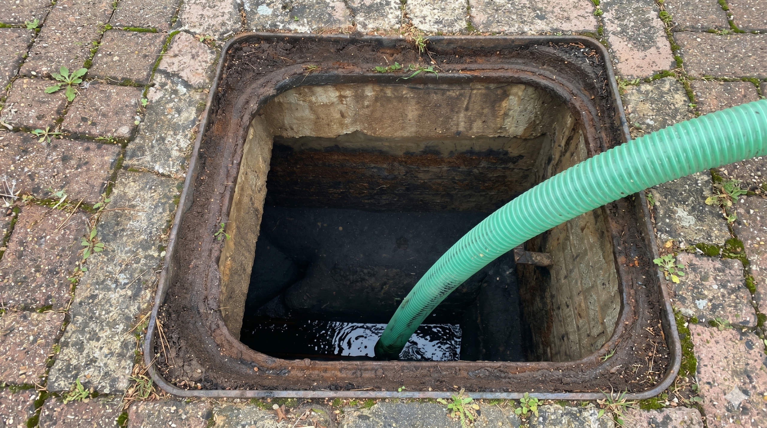 Picote milling equipment removing tree root blockage from drainage at Brentwood FM property