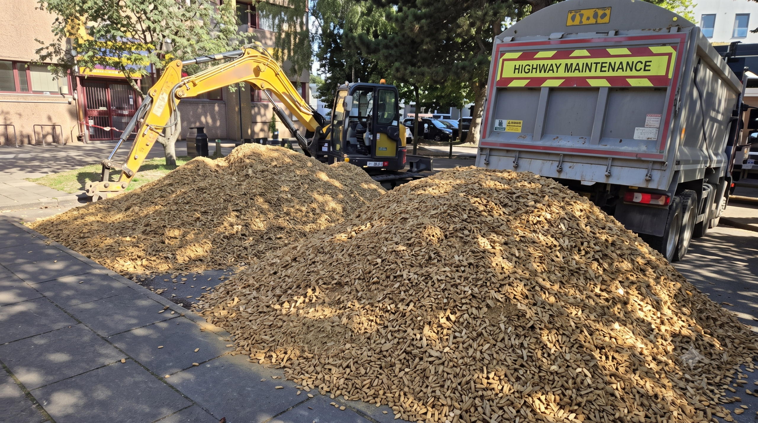 Plant and spoil handling on the live campus